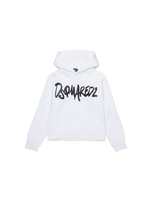 Felpa, unisex, logata. DSQUARED2 | DQ2713 D0ACXDQ100